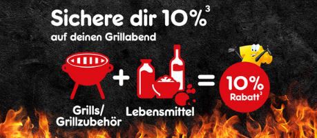 Netto: Grill oder Zubehör + Lebensmittel kaufen & 10% Rabatt kassieren