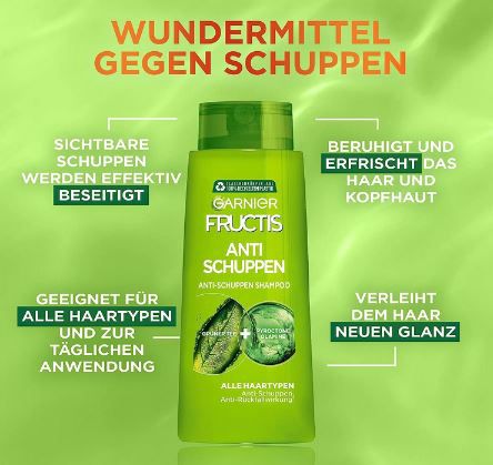 Garnier Fructis Anti Schuppen Shampoo XXL, 700ml ab 4,12€ (statt 5,50€)