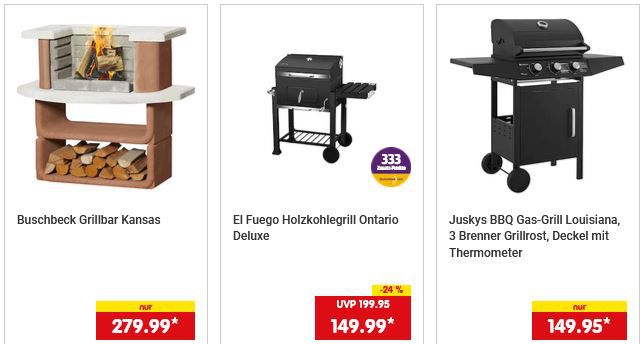 Netto: Grill oder Zubehör + Lebensmittel kaufen & 10% Rabatt kassieren