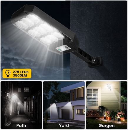 4x ThorFire Wand Solarlampen mit Bewegungsmelder für 49,39€ (statt 76€)