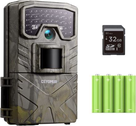 Ceyomur CY50 HD Wildkamera mit 20MP für 32,99€ (statt 50€)