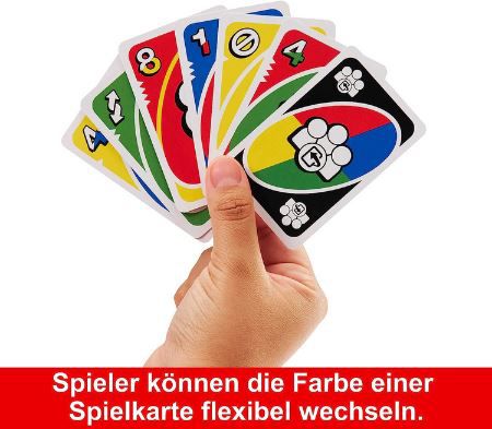 Mattel Games UNO Flex Kartenspiel mit Flex Karten für 6,97€ (statt 11€)