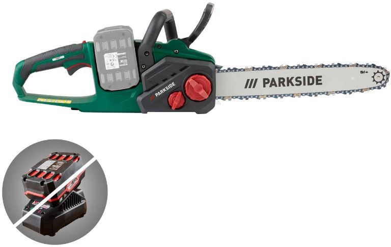 Parkside PKSA 40 Li A2 40V Akku Kettensäge für 99,99€ (statt 119€)