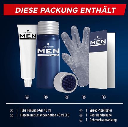 3er Pack Men Perfect Schwarzkopf 60 Haartönung, Mittelbraun ab 9,85€ (statt 15€)