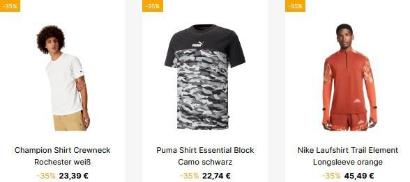 Geomix Sommer T Shirt Sale ab 4€ + Gratis Versand ab 20€