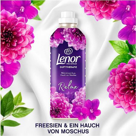 4x Lenor Weichspüler RELAX Amethyst Blütentraum, 32WL ab 8,02€ (statt 10€)