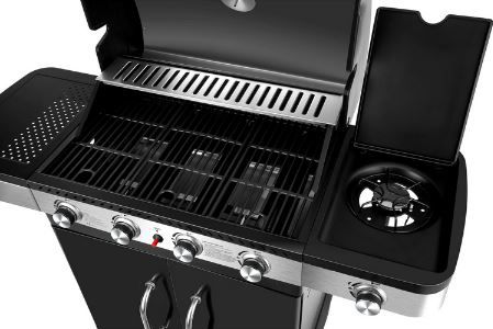 El Fuego Burlington Gasgrill mit 4 Brenner + Seitenbrenner ab 359,99€ (statt 396€)