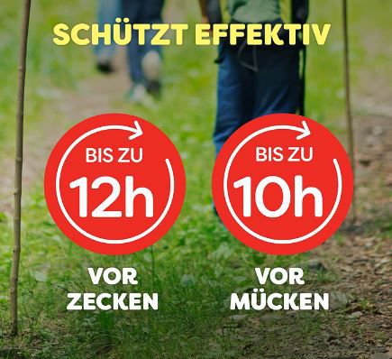 Autan Protection Plus Zecken & Mückenschutz, 100ml für 5,95€ (statt 9€)