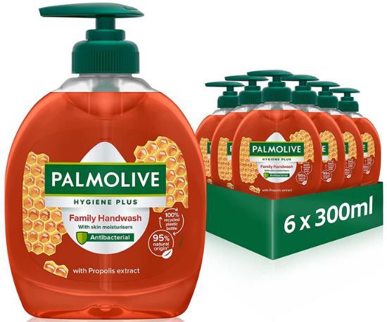 🧼 6er Pack Palmolive Seife Hygiene+ Family, antibakteriell ab 7,59€ (statt 11€)