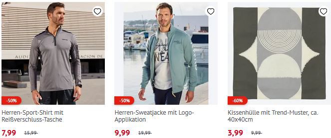 NKD Sommersale mit 20% Extra   z.B. Sweatjacke ab 7,99€ (statt 20€)