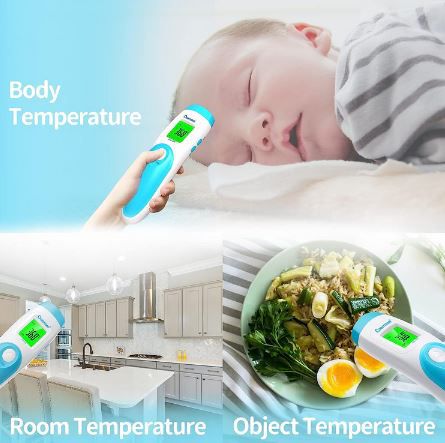 Berrcom Infrarot Fieberthermometer mit Fieberalarm für 8,99€ (statt 18€)