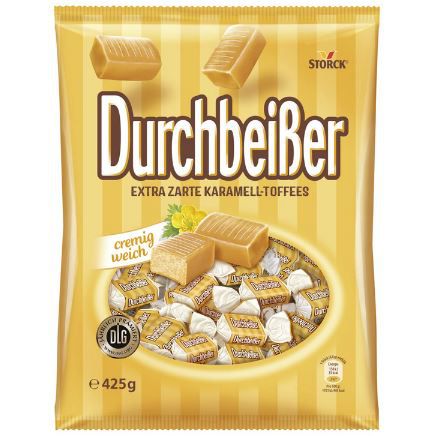 4 x Durchbeißer Karamell Toffees, je 425g ab 7,18€ (statt 9€)