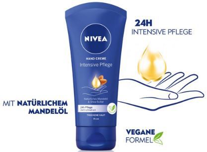 NIVEA Intensive Pflege Hand Creme mit Mandel Öl für 1,69€ (statt 2,45€)