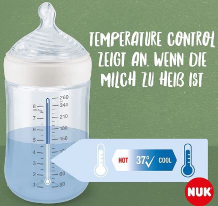 NUK for Nature Babyflasche, 150ml für 5,49€ (statt 12€)