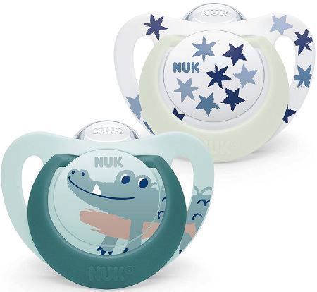 2er Pack NUK Star Babyschnuller Day & Night für 3,99€ (statt 6€)