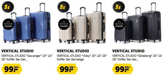 Vertical Studio Roll Koffer und Koffersets ab 29,99€   Ab 50€ Versandkostenfrei