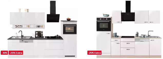 OTTO: Küchen Sale mit 20% Extra Rabatt   Auch mit E Geräten!