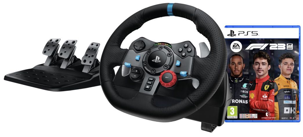 Logitech G29 Driving Force +  F1 23 für 249€ (statt 289€)