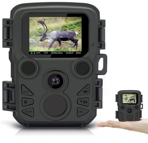 ZIMOCE 12MP 1080p Mini Wildkamera für 34,79€ (statt 50€)
