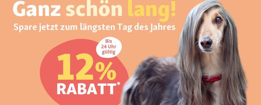 12% Rabatt auf alles bei Fressnapf ab 89€ MBW