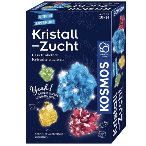 KOSMOS Kristall Zucht Experimentierset für 4,99€ (statt 11€)