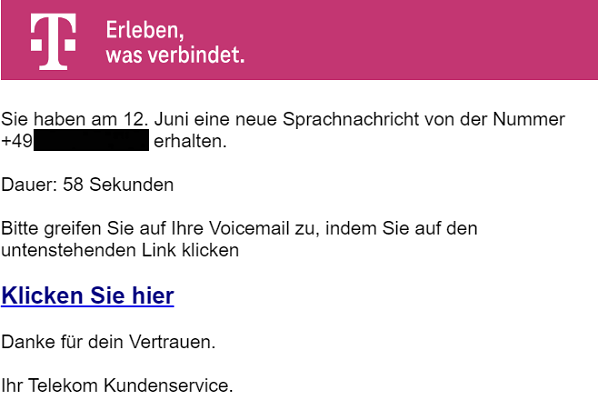 Verbraucherzentrale warnt vor neuen Phishing Mails im Umlauf (Beispiele)