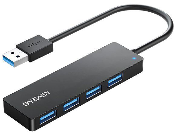 BYEASY 4 Port USB 3.1 Hub für 9,89€ (statt 15€)