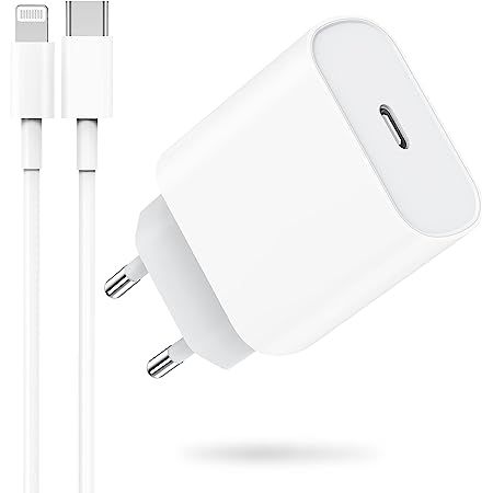 20W USB C Ladegerät mit Lightning Kabel (1,8m) für 5,49€ (statt 10€)