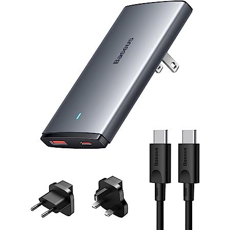 Baseus 65W USB C/USB Reise Ladegerät für 28,79€ (statt 42€)