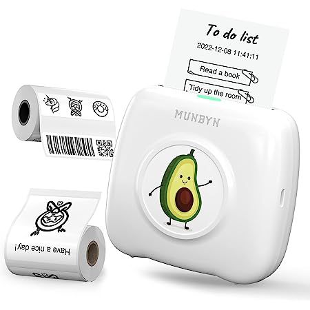 Munbyn Mini Thermodrucker mit Bluetooth für 29,99€ (statt 60€)