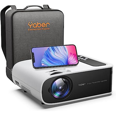 YABER PRO V8 1080p LED Beamer mit Wifi 6 & BT 5.0 für 99,99€ (statt 199€)