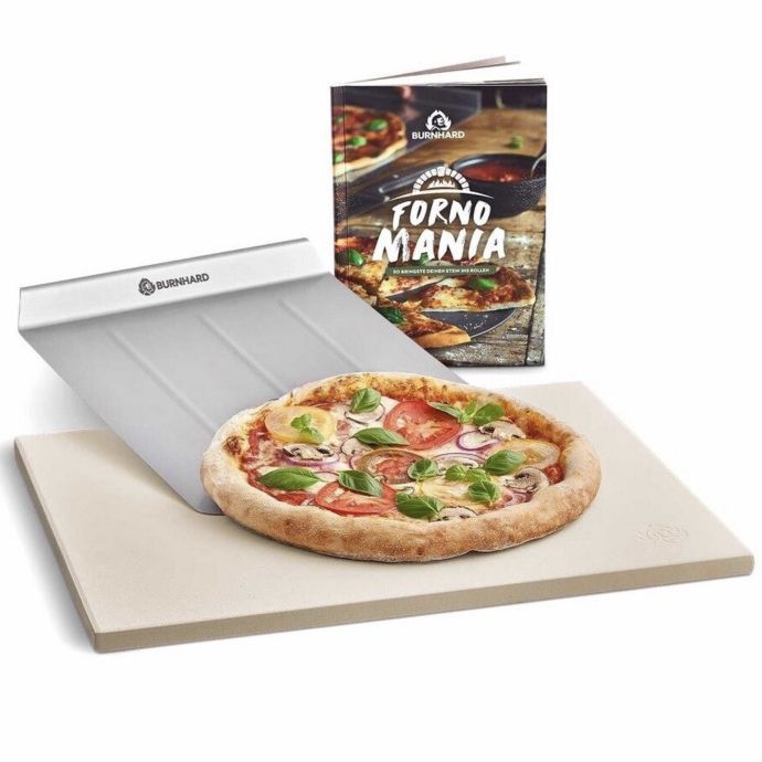 🍕 BURNHARD Pizzastein und Pizzaschaufel für 35,92€ (statt 50€)