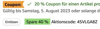 60% Rabatt auf Balkonbespannung   z.B. 90 x 600 für 12,79€ (statt 32€)
