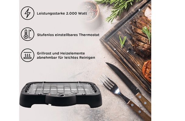 OK. OTG 103 Elektrogrill mit 2000 Watt ab 22€ (statt 30€)