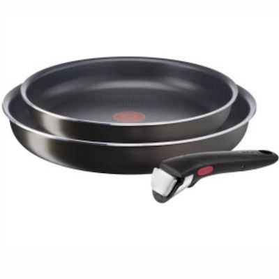 Tefal Ingenio Easy Plus Bratpfannen-Set mit 24 &#038; 28 cm für 51€ (statt 70€)