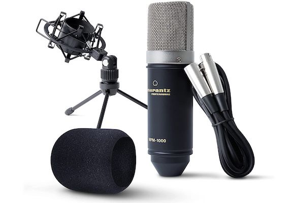 Marantz Professional   XLR Kondensatormikrofon für 31€ (statt 49€)
