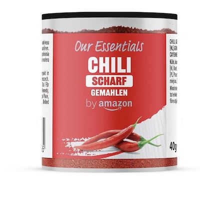 4x 40g by Amazon Chili gemahlen für 2,58€