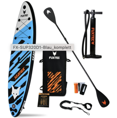 Fuxtec Stand Up Paddle Board FX SUP320D1 für 201,27€ (statt 299€)