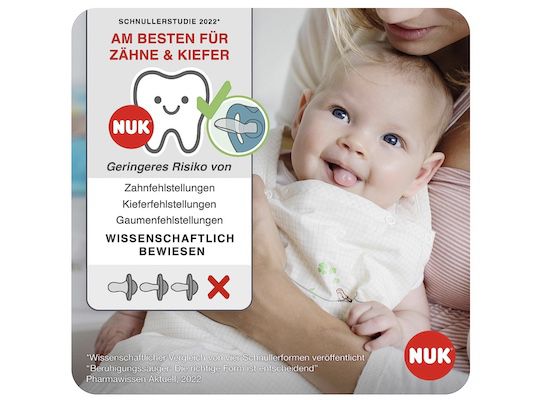 2er Pack NUK Star Babyschnuller für 3,99€ (statt 6€)