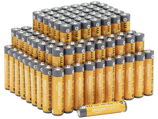 100er Pack Amazon Basics AAA-Alkalibatterien 1,5V für 13,58€ (statt 20€) 100er Pack Amazon Basics AAA Alkalibatterien 1,5V für 13,58€ (statt 20€)