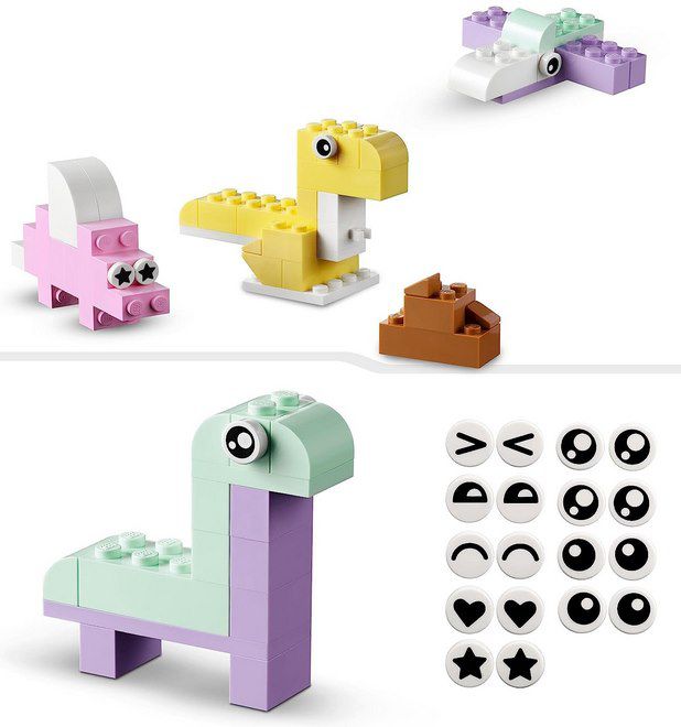 LEGO 11028 Classic Pastell Kreativ Bauset für 12,90€ (statt 16€)