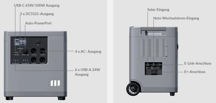 Mango Power E LiFePO4 Powerstation (3,5kWh & 3,5kW) für 3.299€ (statt 4.005€)