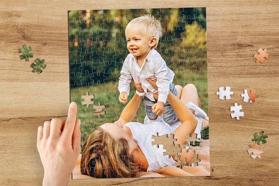 Fotopuzzle mit eigenem Motiv ab 4,95€ zzgl. VSK