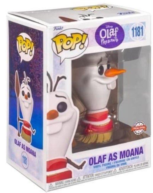 Funko Pop! Olaf Moana As Moana (Disney Eisprinzessin) 9,5cm Sammelfigur für 8,99€ (statt 20€)