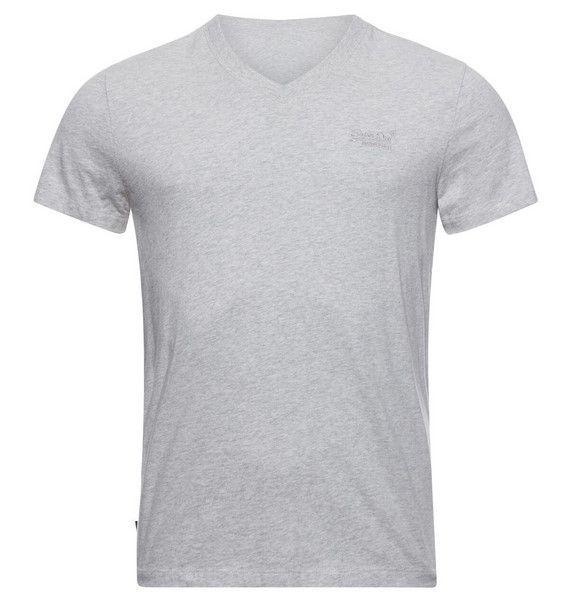 Superdry Essential Logo Herren T Shirt V Ausschnitt für 9,95€ (statt 19€)