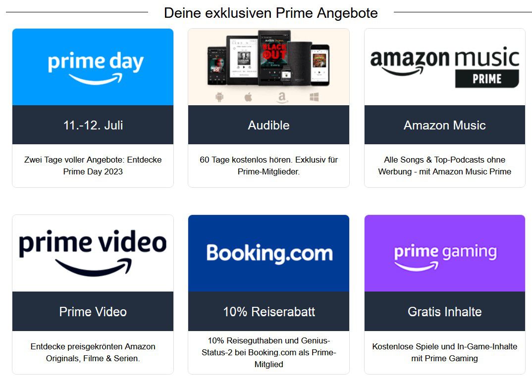 Amazon Prime: 30 Tage Amazon Prime GRATIS testen +10€ Guthaben geschenkt