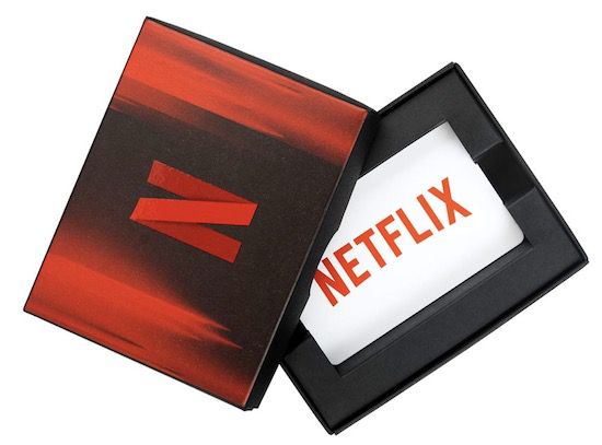 100€ Netflix Geschenkkarte in Geschenkverpackung für 90€