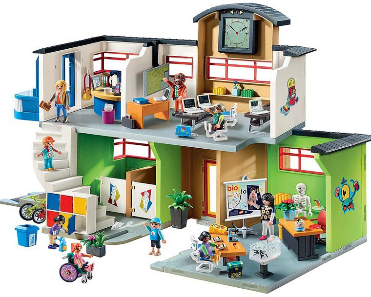 Playmobil 9453 City Life   Große Schule mit Einrichtung für 62,90€ (statt 82€)