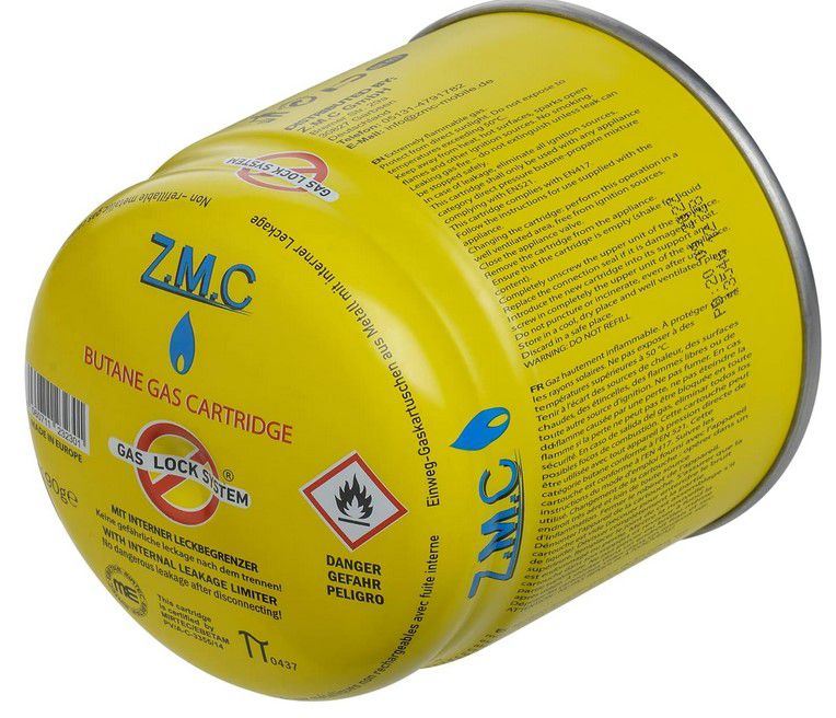 24er Pack Z.M.C Butan Gas Kartuschen je 190g für 19,90€ (statt 30€)