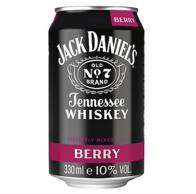 12x Jack Daniels Jack & Berry 10% Vol. für 23,88€ zzgl. Pfand (statt 30€)